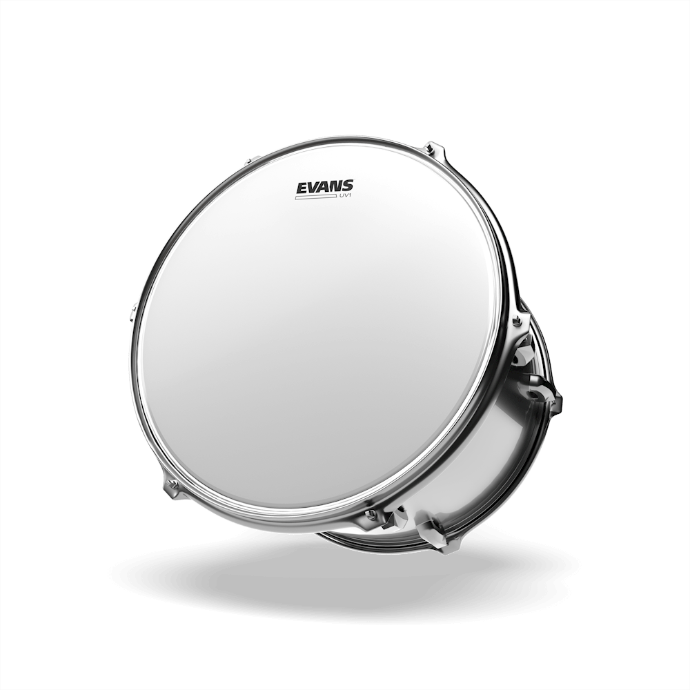 EVANS UV1 Coated Tom Drumhead Coated Rock Tom Pack (10", 12", 16") with 14" UV1 Snare Batter