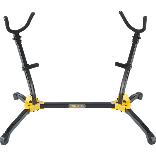 Hercules Stand DS537B DOUBLE ALTO / TENOR SAXOPHONE STAND