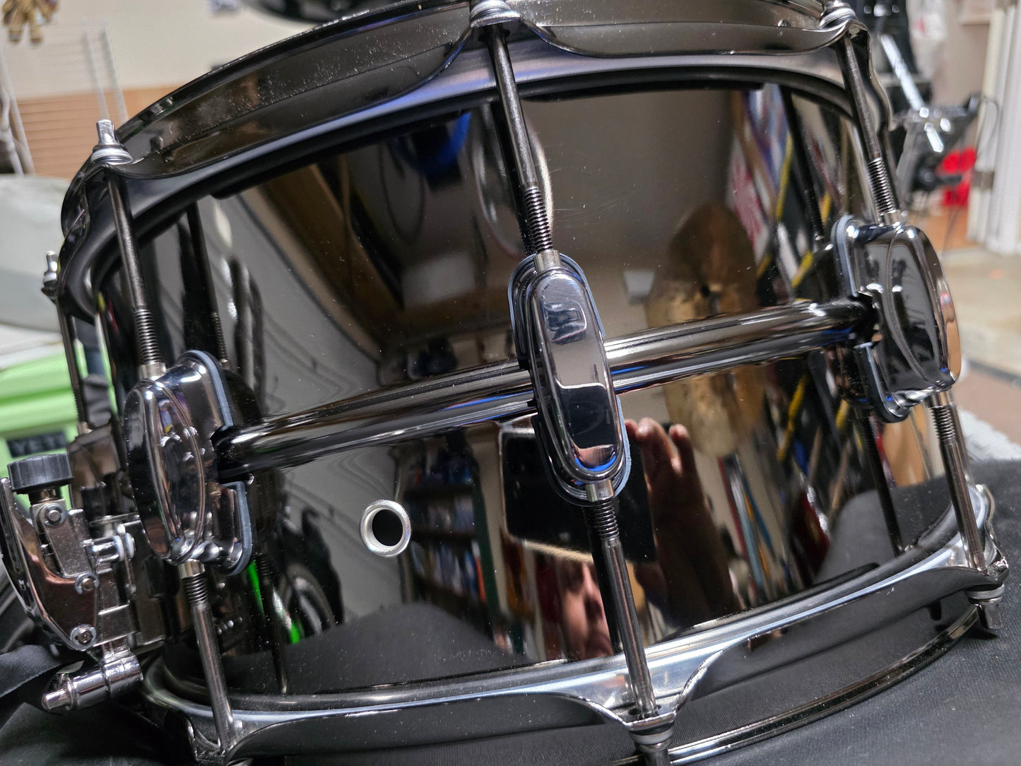 Tama 15x8 SLP Big Black Steel Limited Edition Snare Drum