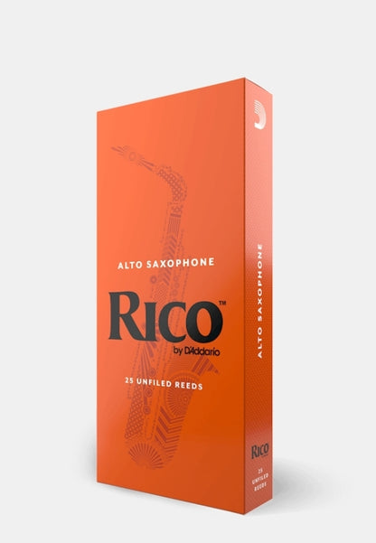 Rico by D'Addario Alto Sax Reeds, Strength 3.0, 25-pack