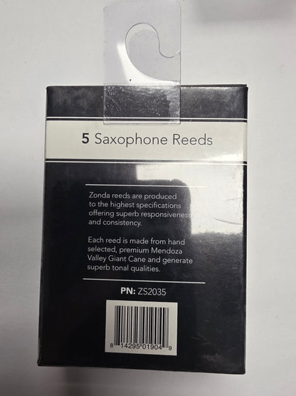 Zonda Supreme Soprano Saxophone Reed  3.5 (5-pack)