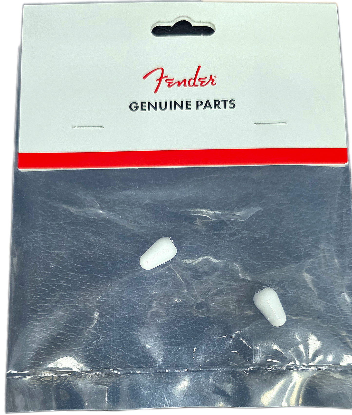 Fender Stratocaster Switch Tips - White (2-pack)