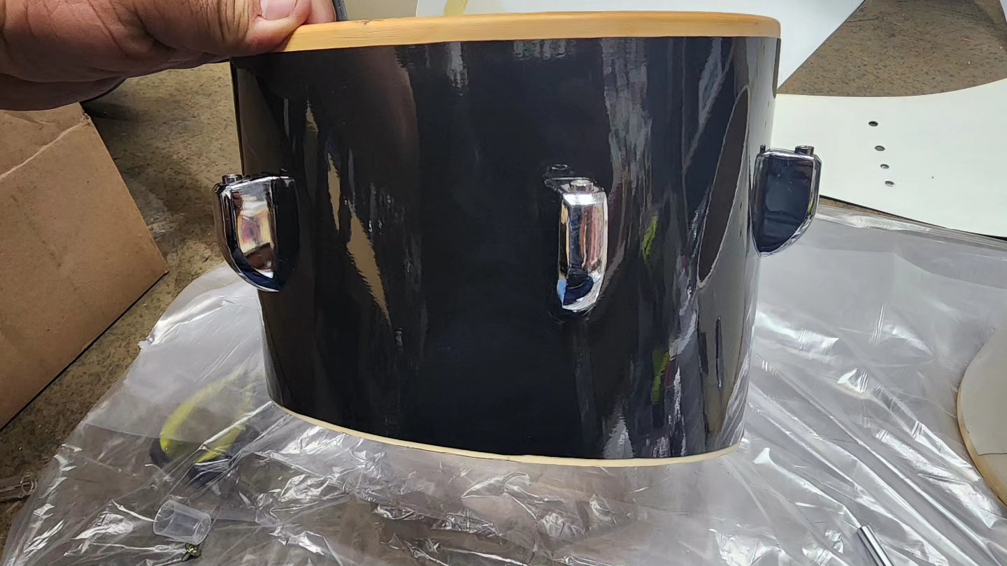 Marching Bass Drum wrap work (labor) per drum