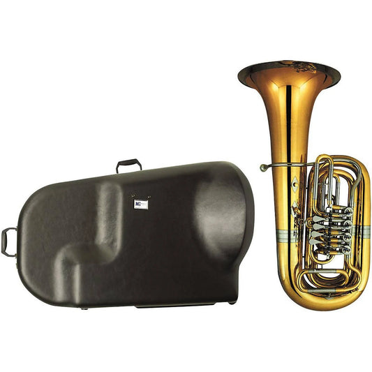 Miraphone 186-4U Series 4-Valve 4/4 BBb Tuba Yellow Brass w/case