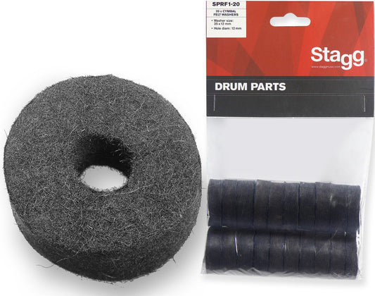 Stagg SPRF1-20 Cymbal Felts 35x12mm