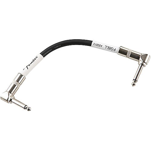 6in Fender guitar patch cable