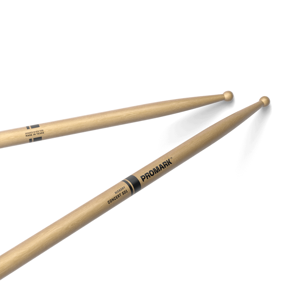 Promark Hickory SD1 Wood Tip Drumsticks